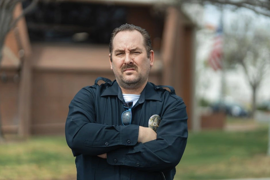 Nowoczesne biuro prawne z widokiem na panoramę miasta